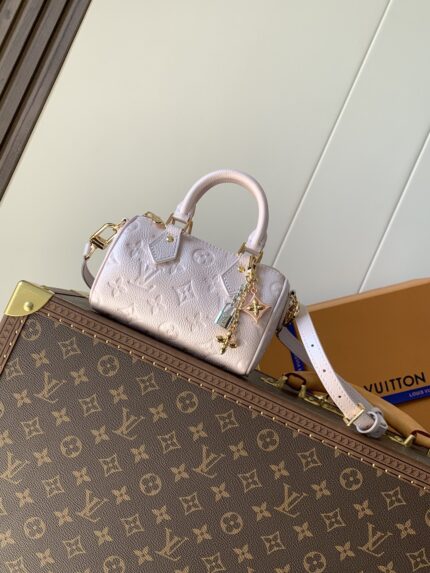 Louis Vuitton Nano Speedy Handbag Crossbody Bag