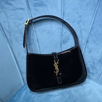 YSL New LE 5 À 7 Smooth Leather Saddle Bag SAINT LAURENT MONOGRAM saddle bag