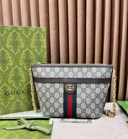 Gucci Beige and Ebony GG Supreme Canvas 781397
