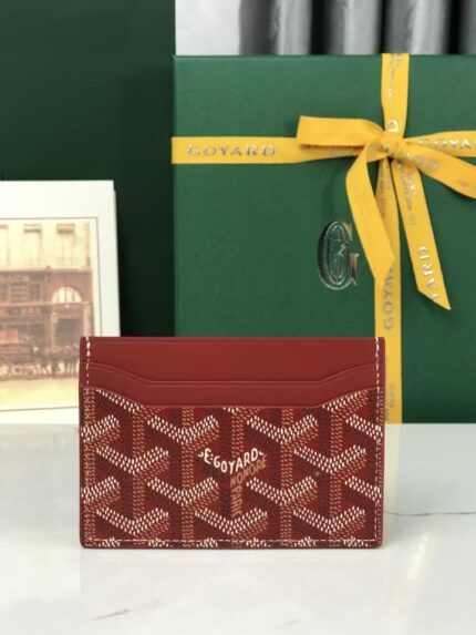 GOYARD SAINT SULPICE classic double sided slip pocket card holder