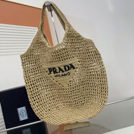 Prada Raffia Tote Bag  A summer essential