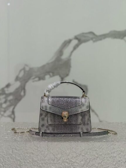 BVLGARI SERPENTI FOREVER Mini Top Handle Bag