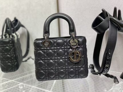 Dior latest gunmetal hardware series